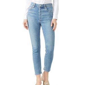 Agolde Nico High Rise Slim Fit Jean - Embark, 24